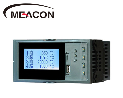 MIK-7700巡檢儀8~16路液晶漢顯儀溫度/壓力/流量顯示控